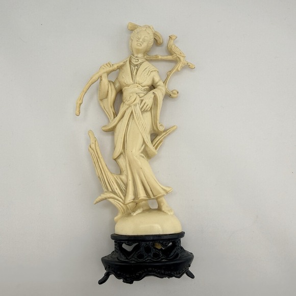 Other - Vintage Italian Plastic Japanese Geisha Figurine Resin‎ Base